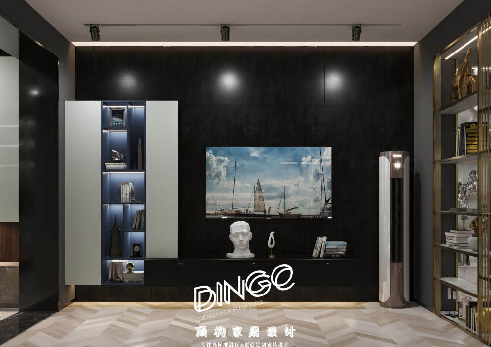 家具定制展厅，板材区的设计与魅力