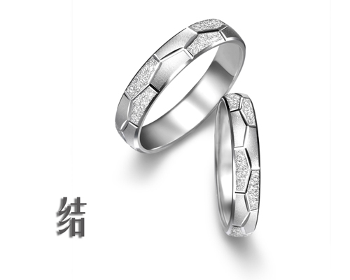 铂金对戒，永恒之爱的璀璨见证