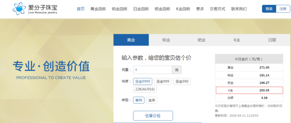 今日18K金回收价格查询指南，市场动态与影响因素解析
